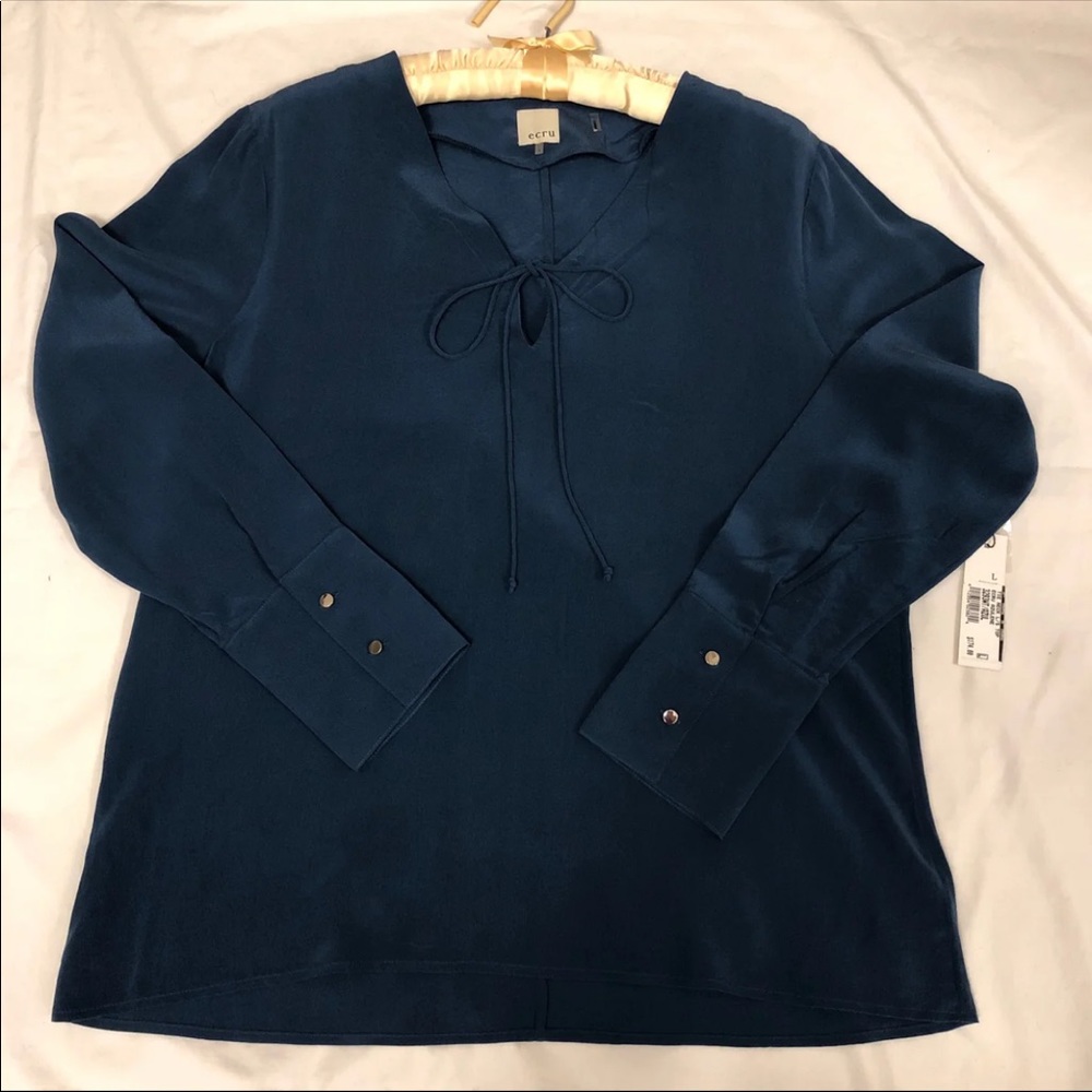 Ecru Blouse Size L